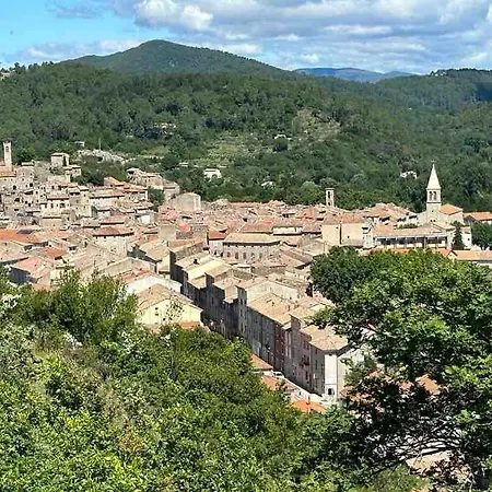 Limite Gard Ardeche Avec Magnifique Vue Vila