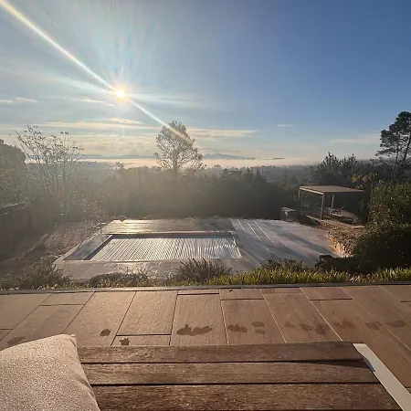 Limite Gard Ardeche Avec Magnifique Vue Villa Saint-Ambroix