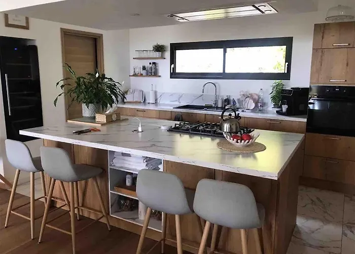 Villa Limite Gard Ardeche Avec Magnifique Vue